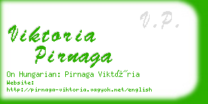 viktoria pirnaga business card